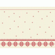 DUNI - Set de table en papier30x40cm Knitted Traditions - 4x250 = 1000 pièces - blanc papier 228903 DUNI - Set de table en papier30x40cm Knitted Traditions - 4x250 = 1000 pièces - blanc papier 228903