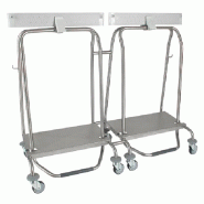 Sclessin 374.410S Collecteur 2 Sacs Sans Poignée 70-120L Professionnel - 374.410S Sclessin 374.410S Collecteur 2 Sacs Sans Poignée 70-120L Professionnel - 374.410S