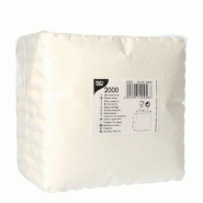 Papstar 2000 napperon à dessert 17 cm x 17 cm blanc - blanc papier 12256 Papstar 2000 napperon à dessert 17 cm x 17 cm blanc - blanc papier 12256
