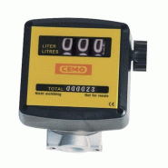 Compteur mécanique K33 pour huiles - CEMO - 8728M Compteur mécanique K33 pour huiles - CEMO - 8728M