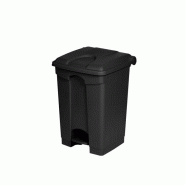 PROBBAX - SO-1245-BLA - Collecteur à pédale - 45 litres - Noir - noir plastique polypropylène SO-1245-BLA PROBBAX - SO-1245-BLA - Collecteur à pédale - 45 litres - Noir - noir plastique polypropylène SO-1245-BLA