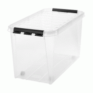 SmartStore Boîte de rangement CLASSIC 70 L, 70 litres - transparent plastique polypropylène 308006 SmartStore Boîte de rangement CLASSIC 70 L, 70 litres - transparent plastique polypropylène 308006
