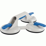 Ventouse de levage VERIBOR - 3 têtes en plastique - capacité 90 kg - tête Ø 120 mm Ventouse de levage VERIBOR - 3 têtes en plastique - capacité 90 kg - tête Ø 120 mm