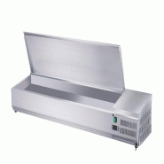 GastroHero Réfrigérateur en acier inoxydable ECO 8 x GN 1/4 - VRXH1600/330SS GastroHero Réfrigérateur en acier inoxydable ECO 8 x GN 1/4 - VRXH1600/330SS