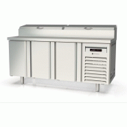 Saladette réfrigérée 10 bacs GN1/6 Coreco MFEI70-180-1/6 Saladette réfrigérée 10 bacs GN1/6 Coreco MFEI70-180-1/6