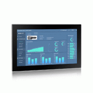 Panel PC industriel fanless 15.6" 1920 x 1080 FHD - EVI-N156WCC - HMI inox, terminal agroalimentaire, interface pharmaceutique, panneau SCADA Panel PC industriel fanless 15.6" 1920 x 1080 FHD - EVI-N156WCC - HMI inox, terminal agroalimentaire, interface pharmaceutique, panneau SCADA