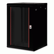 ROLINE 19" Boîtier mural Basic Plus 18U, 600x600 LxP noir ROLINE 19" Boîtier mural Basic Plus 18U, 600x600 LxP noir