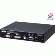 ATEN Premium KE6940AT - Système d'extension KVM double DVI/USB sur IP avec redondance - Réf. 266943 ATEN Premium KE6940AT - Système d'extension KVM double DVI/USB sur IP avec redondance - Réf. 266943