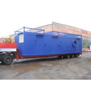 Groupe électrogène conteneurisé 40 pieds - insonorisé - puissance de 50 kW à 500 kW - 230/400V et 440V 50Hz Groupe électrogène conteneurisé 40 pieds - insonorisé - puissance de 50 kW à 500 kW - 230/400V et 440V 50Hz