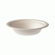 Assiette creuse 680mL - Canne à sucre - Colis de 1200 - 3770032619095 Assiette creuse 680mL - Canne à sucre - Colis de 1200 - 3770032619095